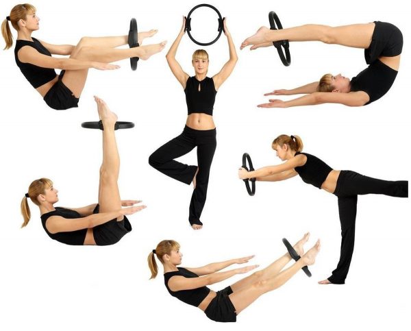 anel tonificador flexível pilates yoga ring em guarpuava paraná